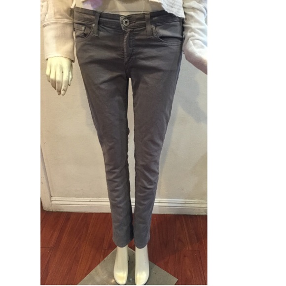 Ag Adriano Goldschmied Denim - AG Adriano Goldschmied Grey Stevie Jeans